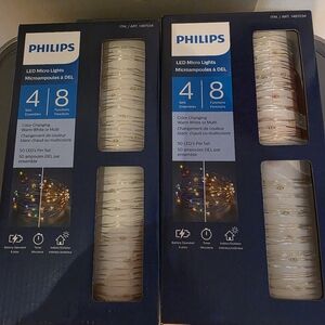 Philips LED Micro Lights with Multicolor Options